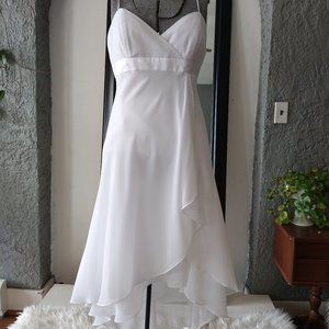 White Alfred Angelo Dress